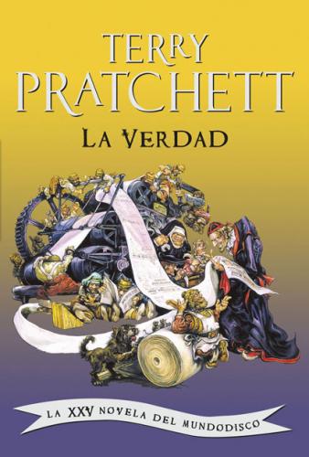 Portada de la novela de mundodisco La verdad.
