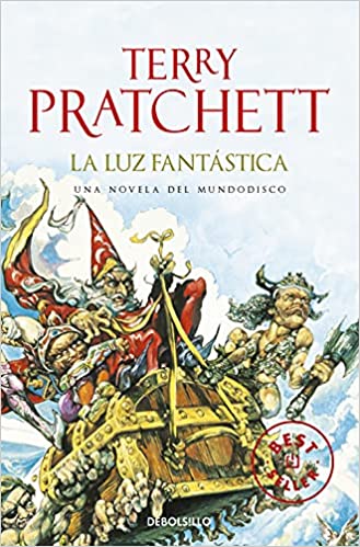 Portada de La luz fantástica, de Terry Pratchett