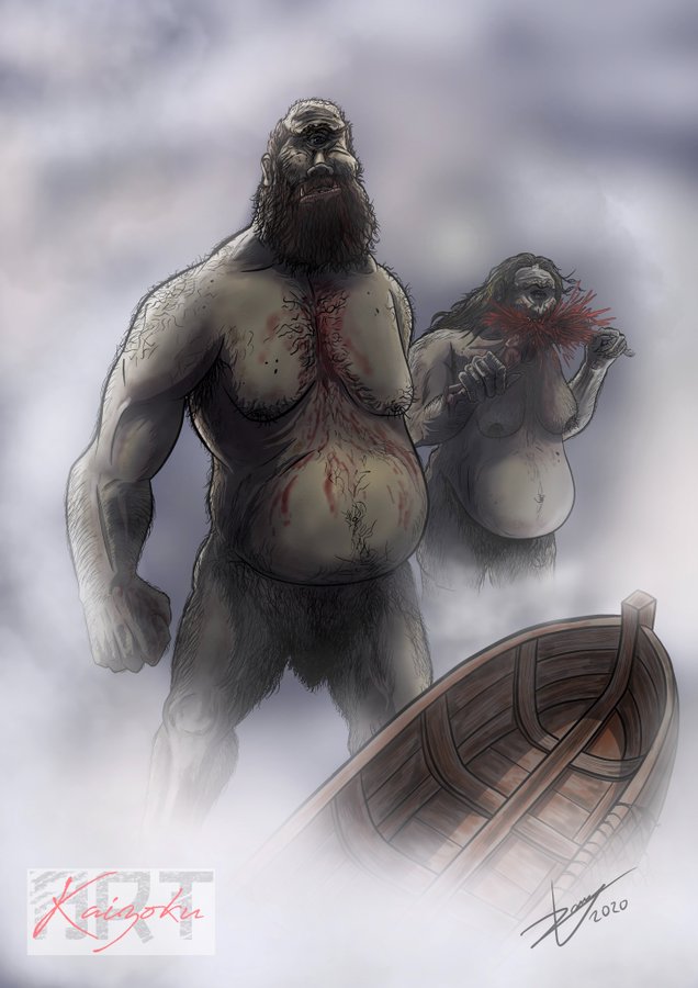 Ilustración de DaBaAn de un par de pataricus
