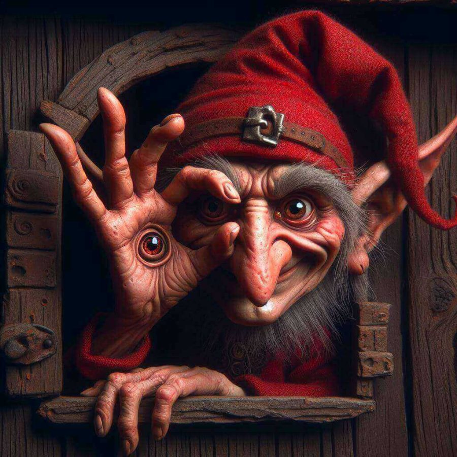 Los trasgus. Imagen generada por IA