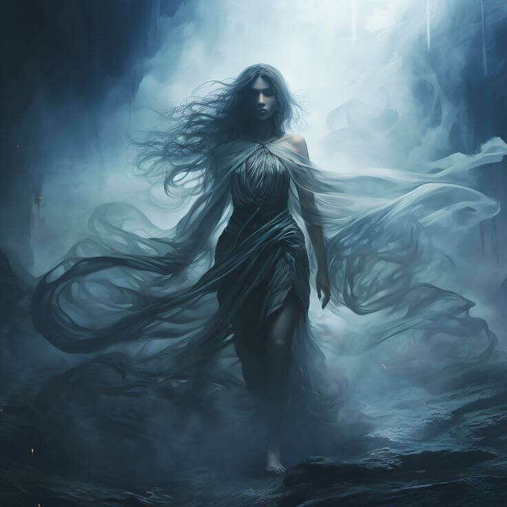 Espectacular imagen de una de las banshees.