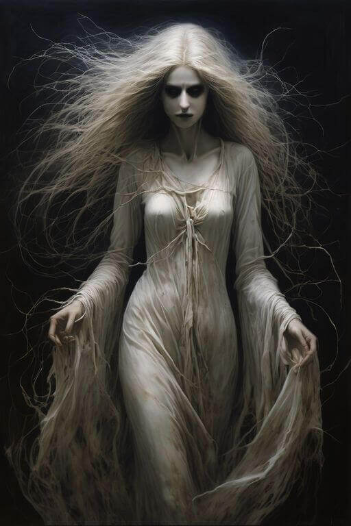 Una de las banshees. Imagen generada por IA.