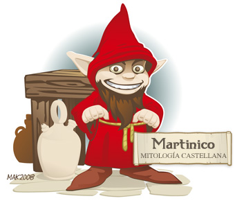Los martinicos son los duendes de la mitología castellana.
