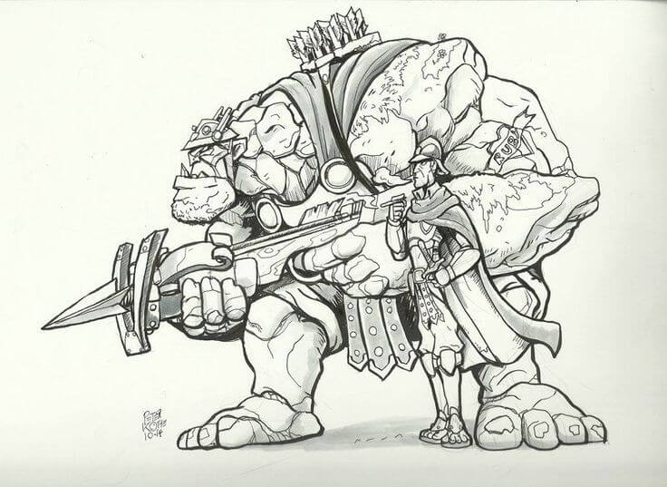 Detritus es uno de los nuevos personajes de Hombres de Armas.