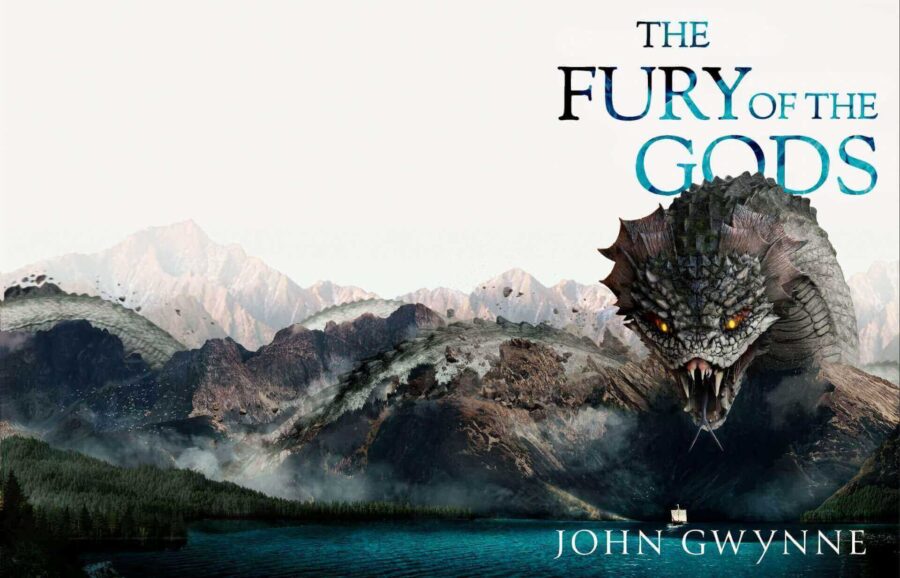 La furia de los dioses. Portada completa. 